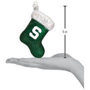 Old World Christmas Michigan State Stocking