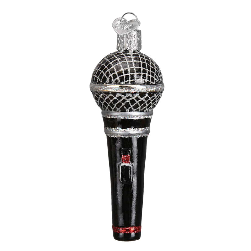 Old World Christmas Microphone Ornament
