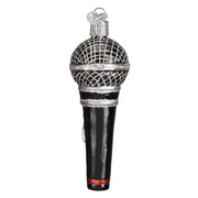 Old World Christmas Microphone Ornament