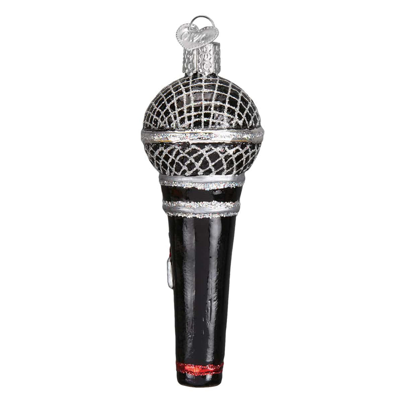 Old World Christmas Microphone Ornament
