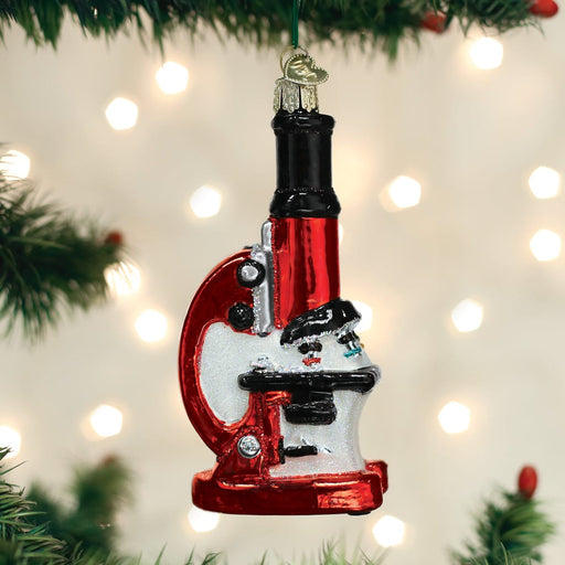 Old World Christmas Microscope Ornament