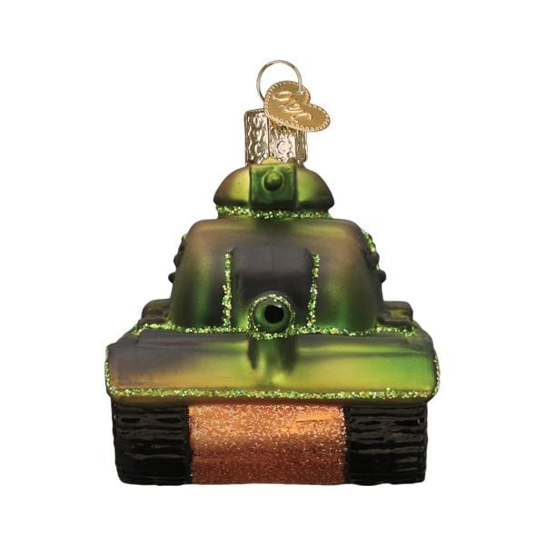 Old World Christmas Military Tank Ornament