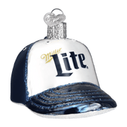 Old World Christmas Miller Lite Baseball Cap Ornament