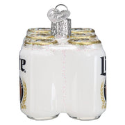 Old World Christmas Miller Lite Six Pack Ornament