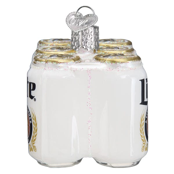 Old World Christmas Miller Lite Six Pack Ornament