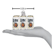 Old World Christmas Miller Lite Six Pack Ornament