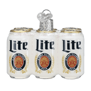 Old World Christmas Miller Lite Six Pack Ornament