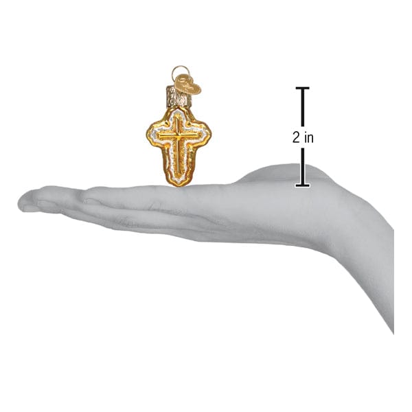 Old World Christmas Mini Cross Ornament