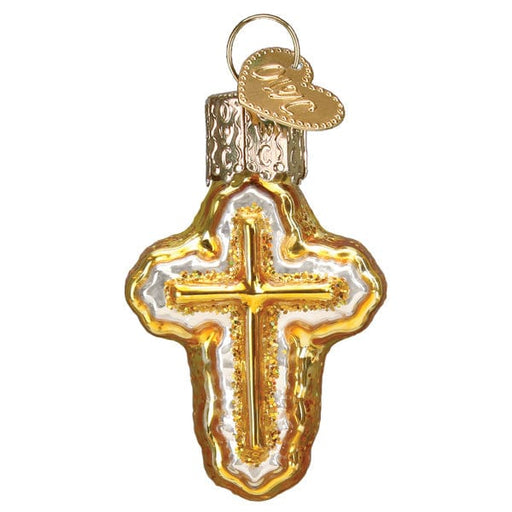 Old World Christmas Mini Cross Ornament