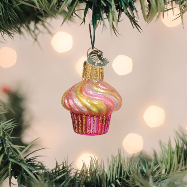Old World Christmas Mini Cupcake Ornament