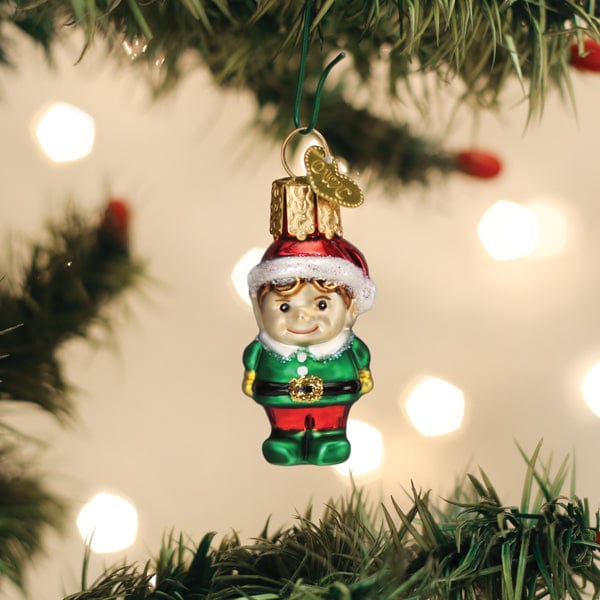 Old World Christmas Mini Elf Ornament