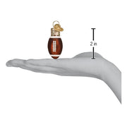 Old World Christmas Mini Football Ornament