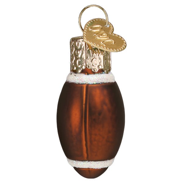 Old World Christmas Mini Football Ornament