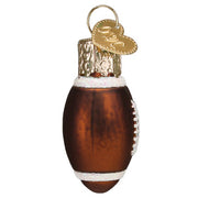 Old World Christmas Mini Football Ornament