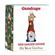 Old World Christmas Mini Garden Gnome Ornament