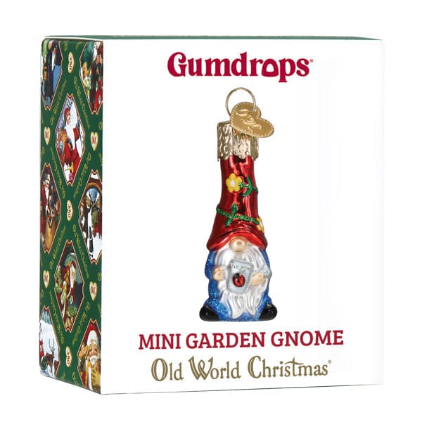 Old World Christmas Mini Garden Gnome Ornament