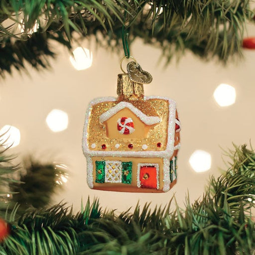Old World Christmas Mini Gingerbread House Ornament