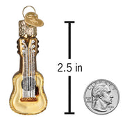 Old World Christmas Mini Guitar Ornament