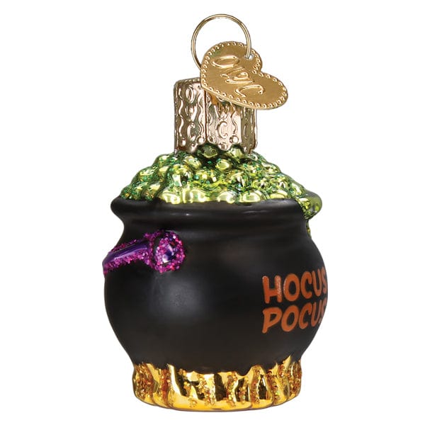 Old World Christmas Mini Halloween Cauldron Ornament