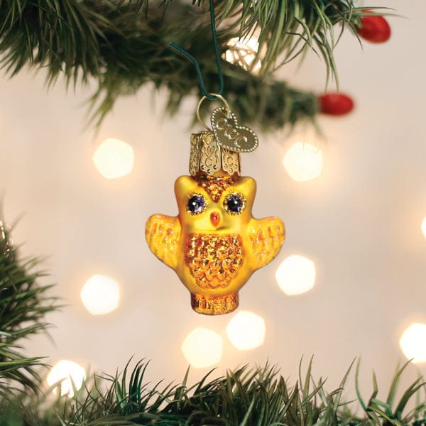 Old World Christmas Mini Halloween Owl Ornament