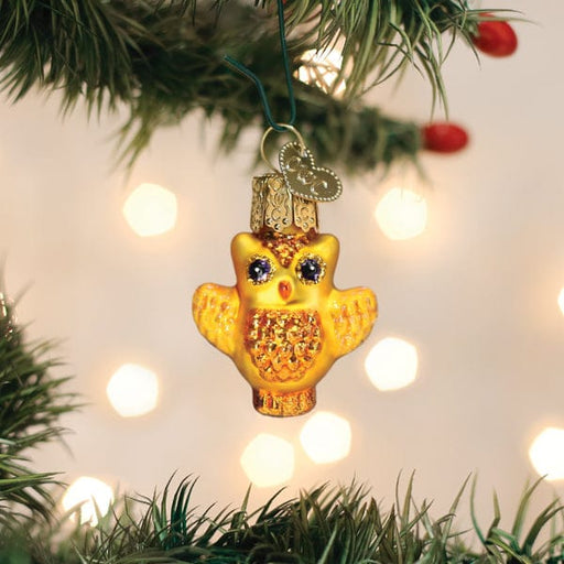 Old World Christmas Mini Halloween Owl Ornament