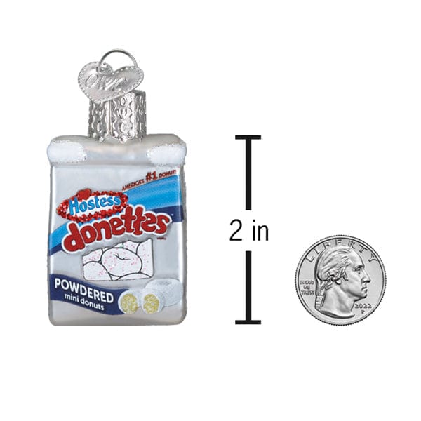 Old World Christmas Mini Hostess Donettes Ornament
