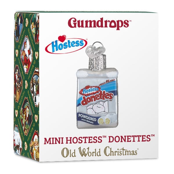Old World Christmas Mini Hostess Donettes Ornament