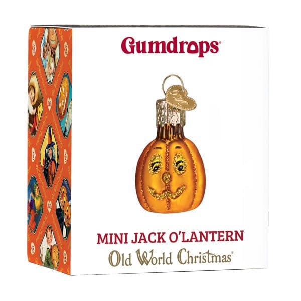 Old World Christmas Mini Jack O'lantern Ornament