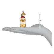 Old World Christmas Mini Jolly Pup Ornament
