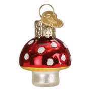 Old World Christmas Mini Lucky Mushroom Ornament