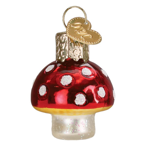 Old World Christmas Mini Lucky Mushroom Ornament