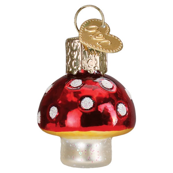 Old World Christmas Mini Lucky Mushroom Ornament