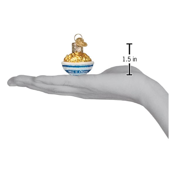 Old World Christmas Mini Mac & Cheese Ornament