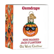 Old World Christmas Mini Masked Jack O'lantern Ornament