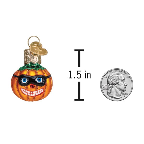 Old World Christmas Mini Masked Jack O'lantern Ornament