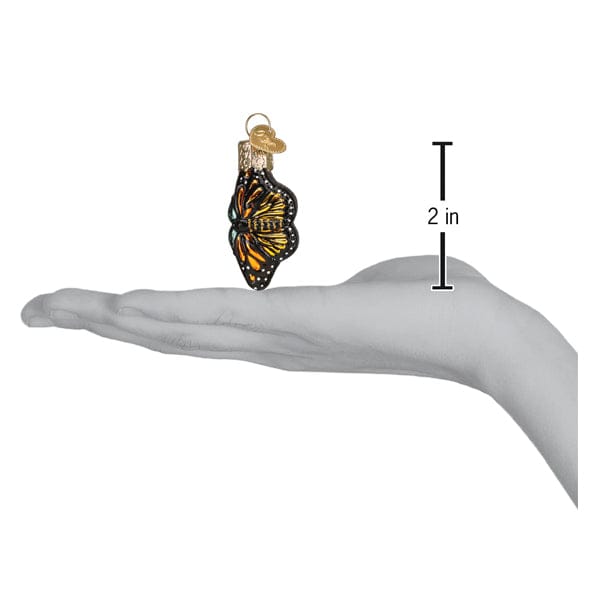 Old World Christmas Mini Monarch Butterfly Ornament