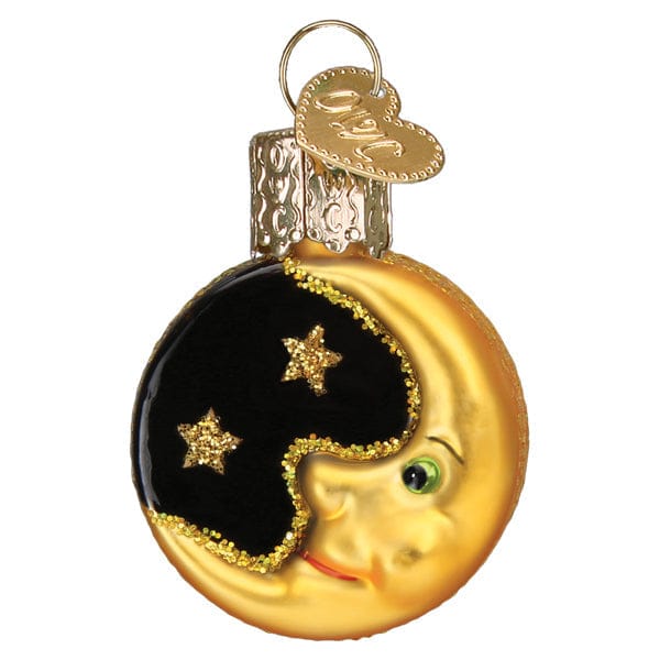 Old World Christmas Mini Moon Ornament