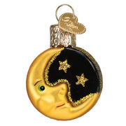 Old World Christmas Mini Moon Ornament