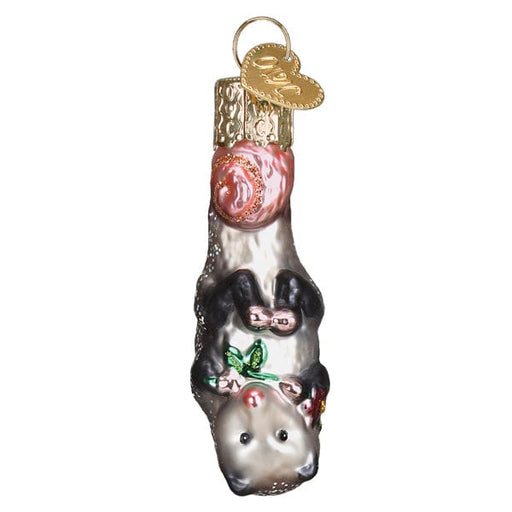 Old World Christmas Mini Opossum Ornament