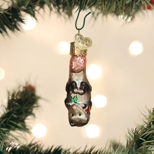 Old World Christmas Mini Opossum Ornament