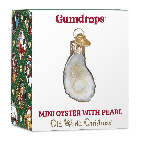 Old World Christmas Mini Oyster With Pearl Ornament