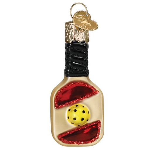 Old World Christmas Mini Pickleball Paddle Ornament