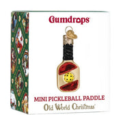 Old World Christmas Mini Pickleball Paddle Ornament