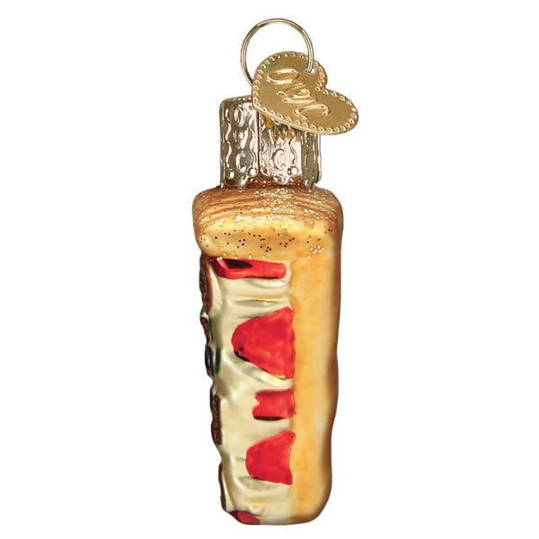 Old World Christmas Mini Pizza Slice Ornament