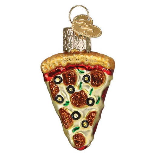 Old World Christmas Mini Pizza Slice Ornament