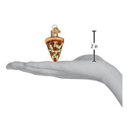 Old World Christmas Mini Pizza Slice Ornament