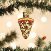 Old World Christmas Mini Pizza Slice Ornament