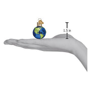 Old World Christmas Mini Planet Earth Ornament