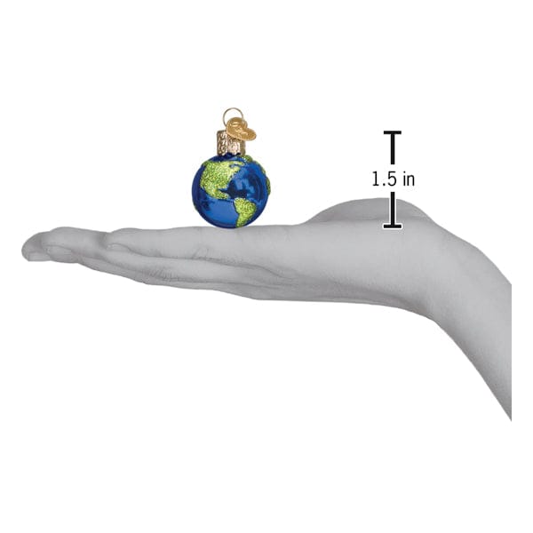 Old World Christmas Mini Planet Earth Ornament