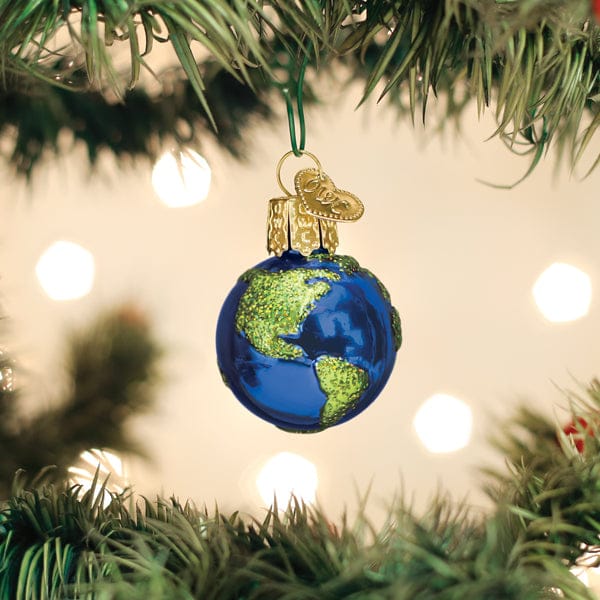 Old World Christmas Mini Planet Earth Ornament